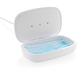 UV-C sterilizační box s bezdrátovým nabíjením 5W