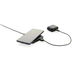Bezdrátová nabíječka 10W s USB výstupy z RCS recykl. plastu
