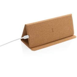 Podložka pod myš s bezdrátovou nabíječkou 10W z FSC korku