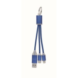 Blue Nabíjecí kabel 4v1, typ C