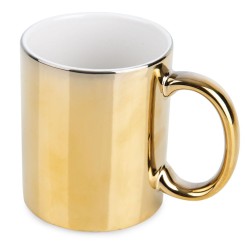Metalický keramický hrnek