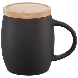 Keramický hrnek s dřevěným víčkem/táckem Hearth