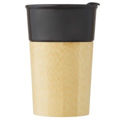 Porcelánový hrnek Pereira 320 ml s bambusovou vnější stěnou