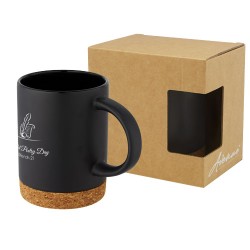 Keramický hrnek o objemu 425 ml s korkovou spodní částí Neiva