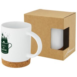 Keramický hrnek o objemu 425 ml s korkovou spodní částí Neiva