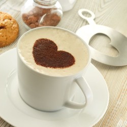 Cappuccino šálek s podšálkem
