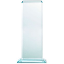 Zkosená skleněná trofej