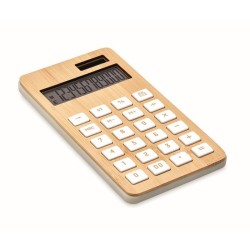 CALCUBIM 12 místná bambusová kalkulačka