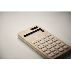 CALCUBIM 12 místná bambusová kalkulačka
