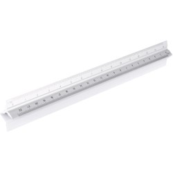 Hliníkové trojúhelníkové pravítko 30 cm