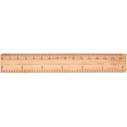Pravítko 15 cm, bambus RIGHE