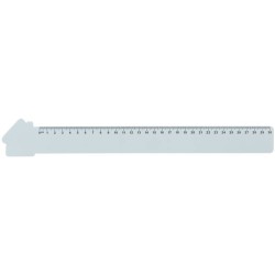 Couler 30 30 cm pravítko, domeček