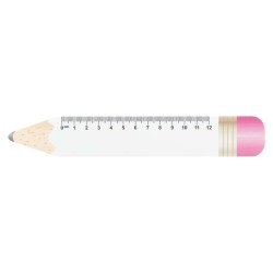 12 cm pravítko ve tvaru tužky Sharpy 12