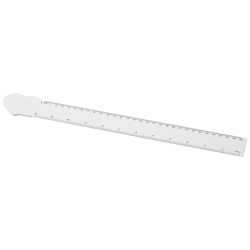 Tait 30cm pravítko z recyklovaného plastu ve tvaru srdce