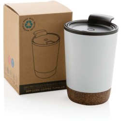 Korkový termohrnek z GRS recykl. plastu a oceli