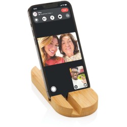 Stojánek na telefon a tablet z bambusu