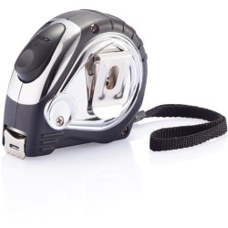 Automatický chromovaný svinovací metr - 5 m/19 mm