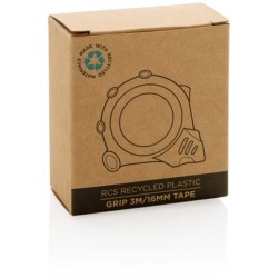 Svinovací metr Grip 3m/16mm z RCS recykl. plastu