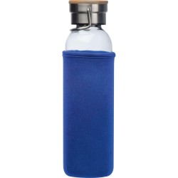 Skleněná láhev s neoprenovým obalem, 600ml