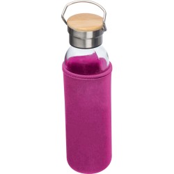 Skleněná láhev s neoprenovým obalem, 600ml