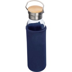 Skleněná láhev s neoprenovým obalem, 600ml