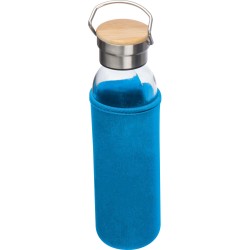 Skleněná láhev s neoprenovým obalem, 600ml