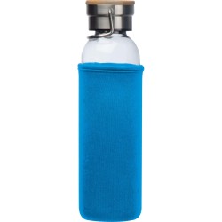 Skleněná láhev s neoprenovým obalem, 600ml