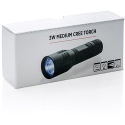Střední 3W CREE svítilna