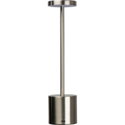 Stolní lampa z nerezové oceli
