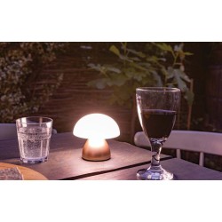USB stolní lampa Luming z RCS recykl. plastu