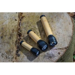 USB svítilna Lucid 1W z RCS recykl. plastu a bambusu