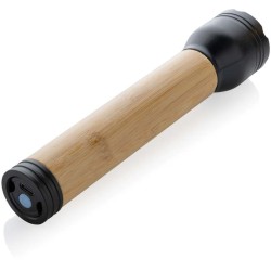 USB svítilna Lucid 5W z RCS recykl. plastu a bambusu