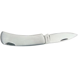 Velký nerezový skládací nůž METALLIC