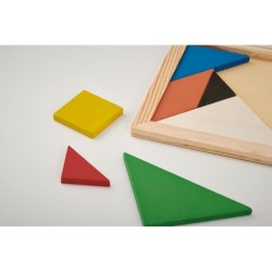Tangram Dřevěné puzzle Tangram