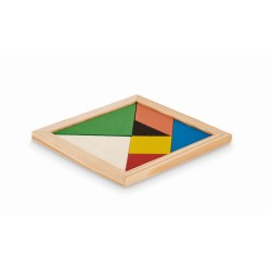 Tangram Dřevěné puzzle Tangram