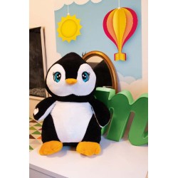 Velký plyšový tučňák SKIPPER