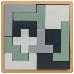 Dřevěné puzzle Cree