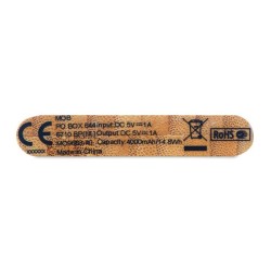 Powerbanka 4000 mAh, bambus