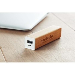 Powerbanka 2200 mAH - bambus