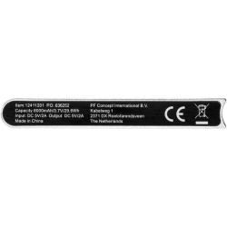 Hliníková powerbanka Plate 8000 mAh