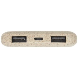 Asama 5 000mAh powerbanka z pšeničné slámy