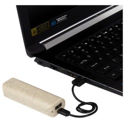 Powerbanka z pšeničné slámy Yoko 1 200 mAh