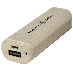Powerbanka z pšeničné slámy Yoko 1 200 mAh