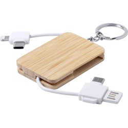 Přívěšek na klíče s usb nabíjecím kabelem Rusell