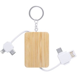 Přívěšek na klíče s usb nabíjecím kabelem Rusell