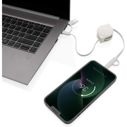 Nabíjecí kabel 6 v 1 z RCS recyklovaného plastu a TPE