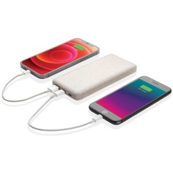 Powerbanka 10 000 mAh z pšeničné slámy