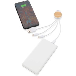 Kapesní nabíjecí kabel 6 v 1 Ontario z RCS recykl. plastu