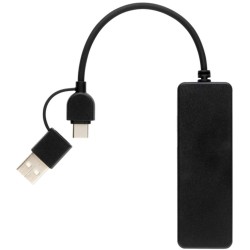 USB hub z RCS recyklovaného plastu