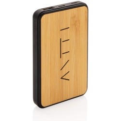 Powerbanka 5 000 mAh z FSC bambusu a RCS Rplastu